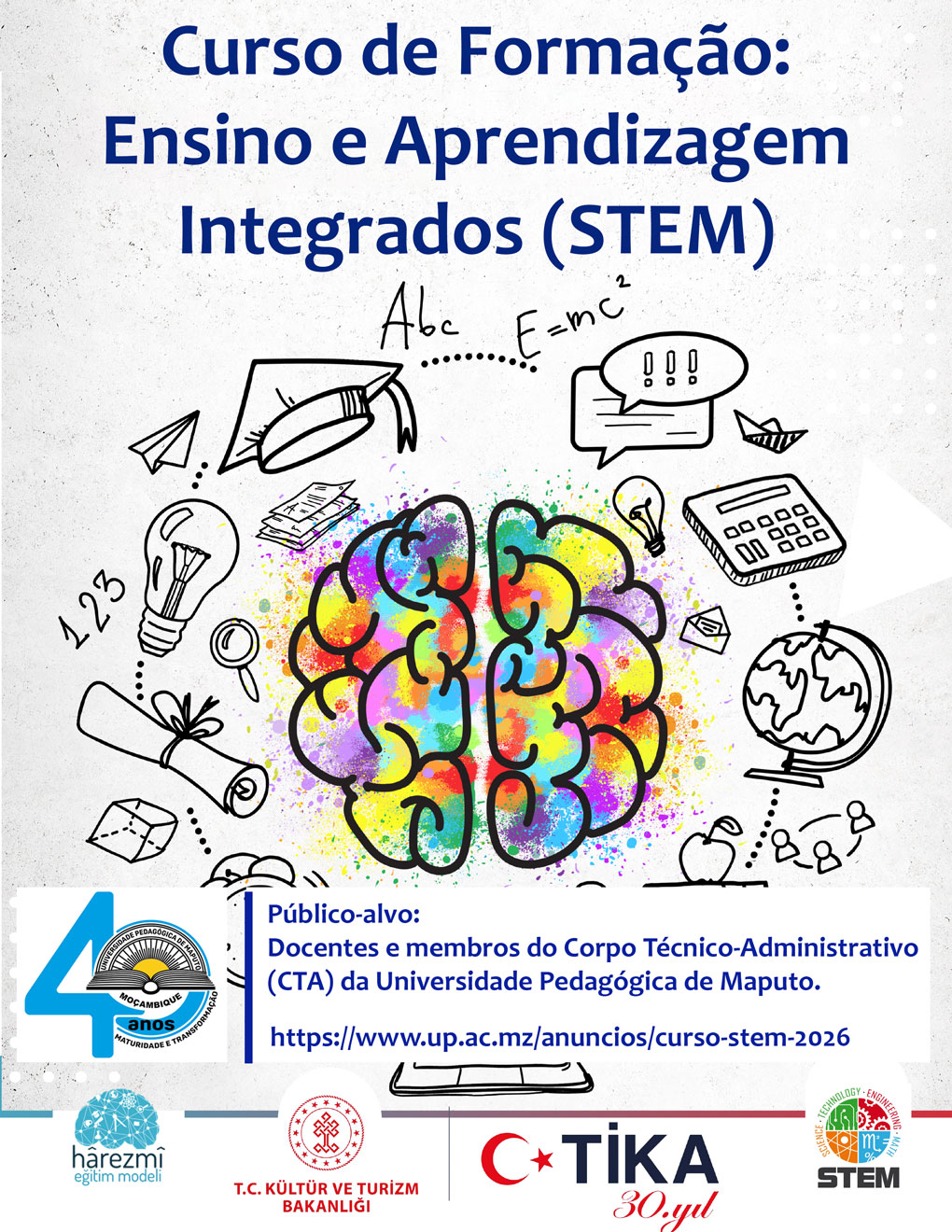 Curso de Formação: Ensino e Aprendizagem Integrados (STEM)